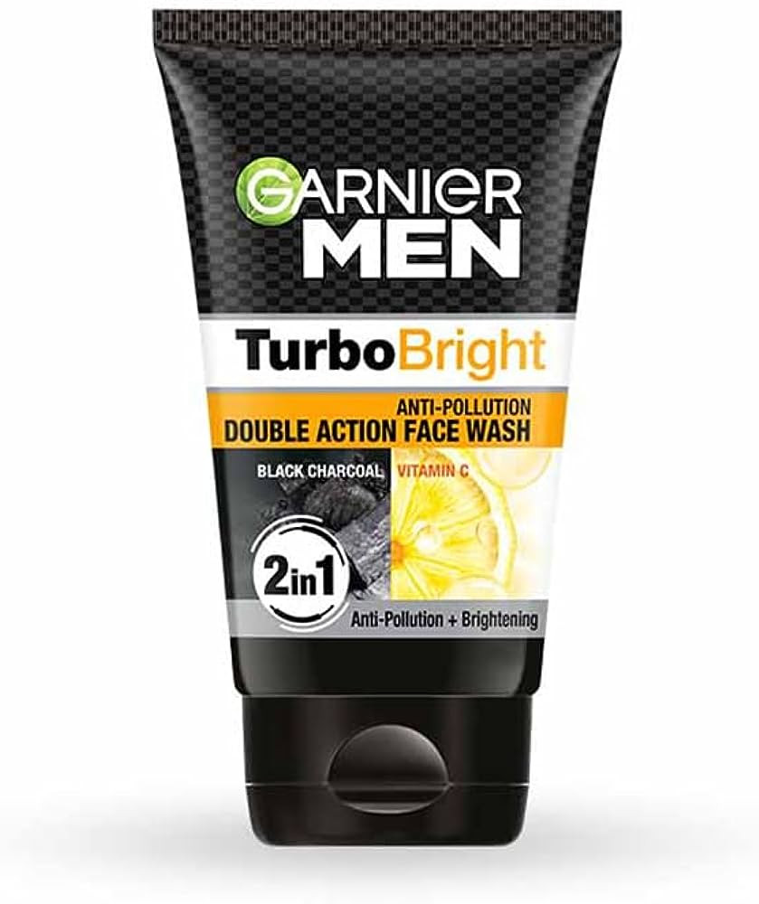 Garnier Men Anti Pollution Double Action Facewash 50gm