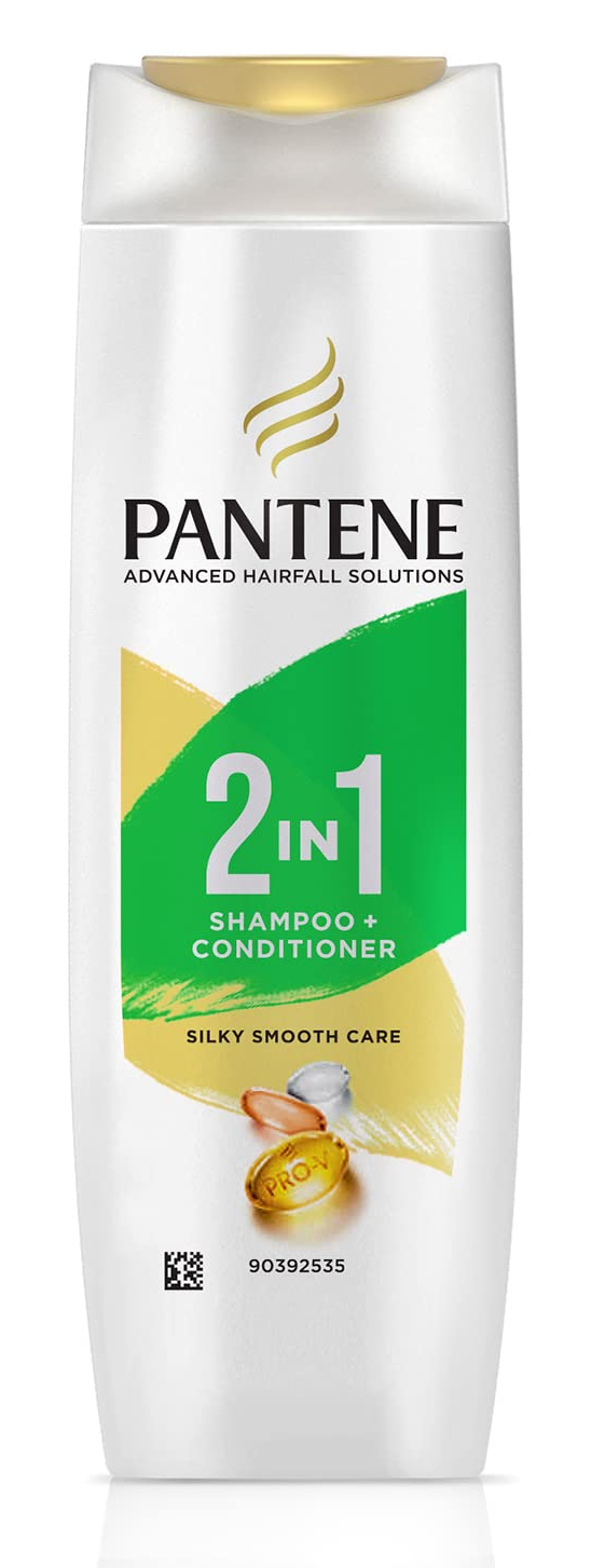 Pantene Silky Smooth Care 2-In-1 Shampoo + Conditioner 650ml
