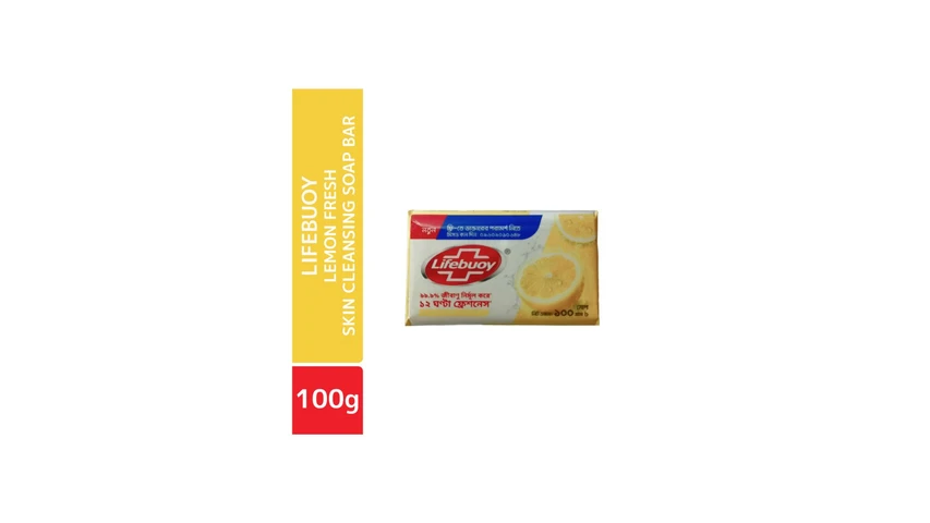 Lifebuoy Skin Cleansing Soap Bar Lemon Fresh 90g