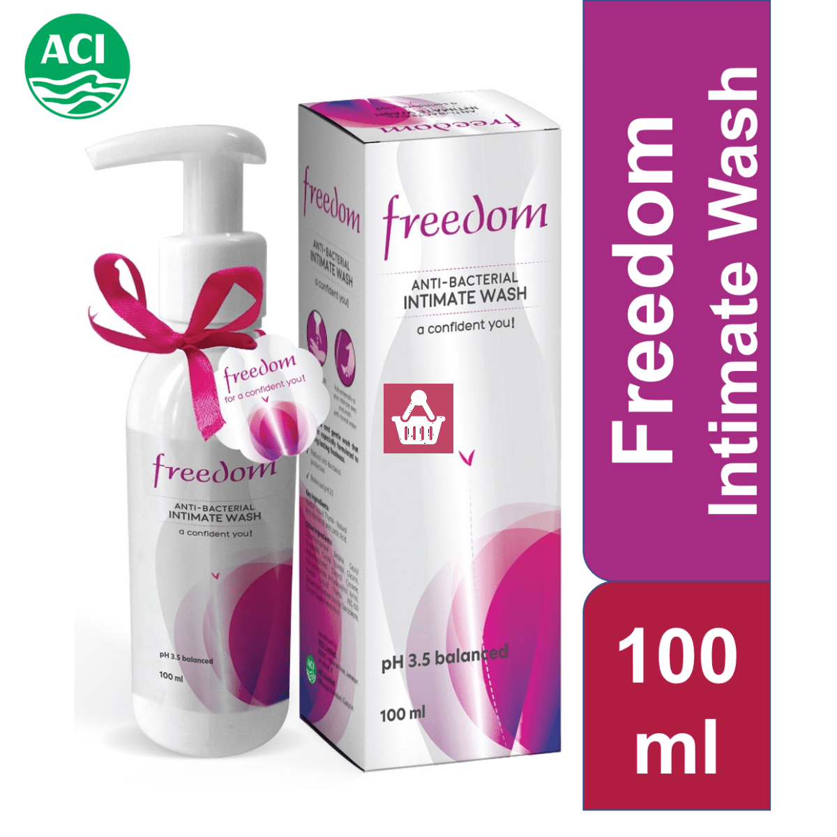 Freedom Antibacterial Intimate Wash - 100ml