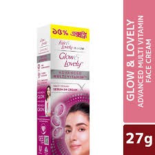 GLOW & LOVELY ADVANCED MULTI VITAMIN SERUM IN CREAM 27 GM
