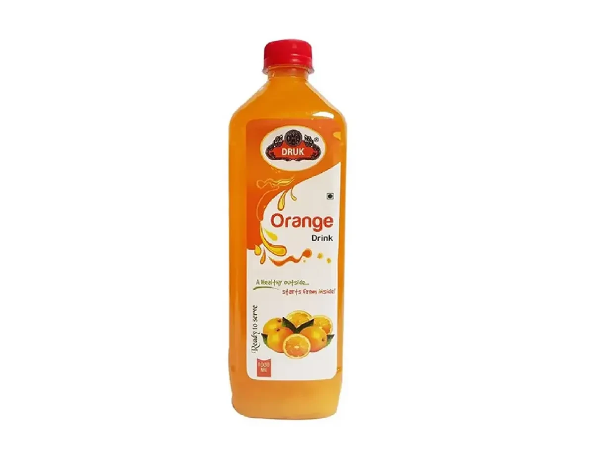 DRUK ORANGE FRUIT JUICE 1000 ML
