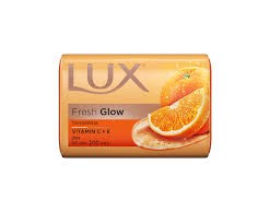 LUX SOAP FRESH GLOW TANGERINE VITAMIN C+E 90 gm